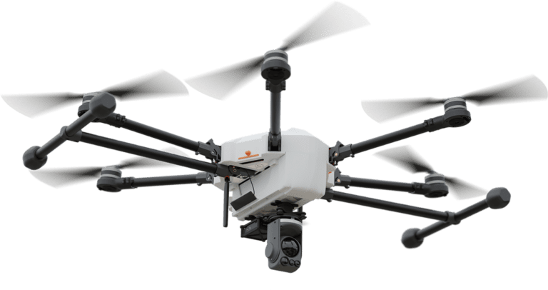 heifu drone heaxacopter flying